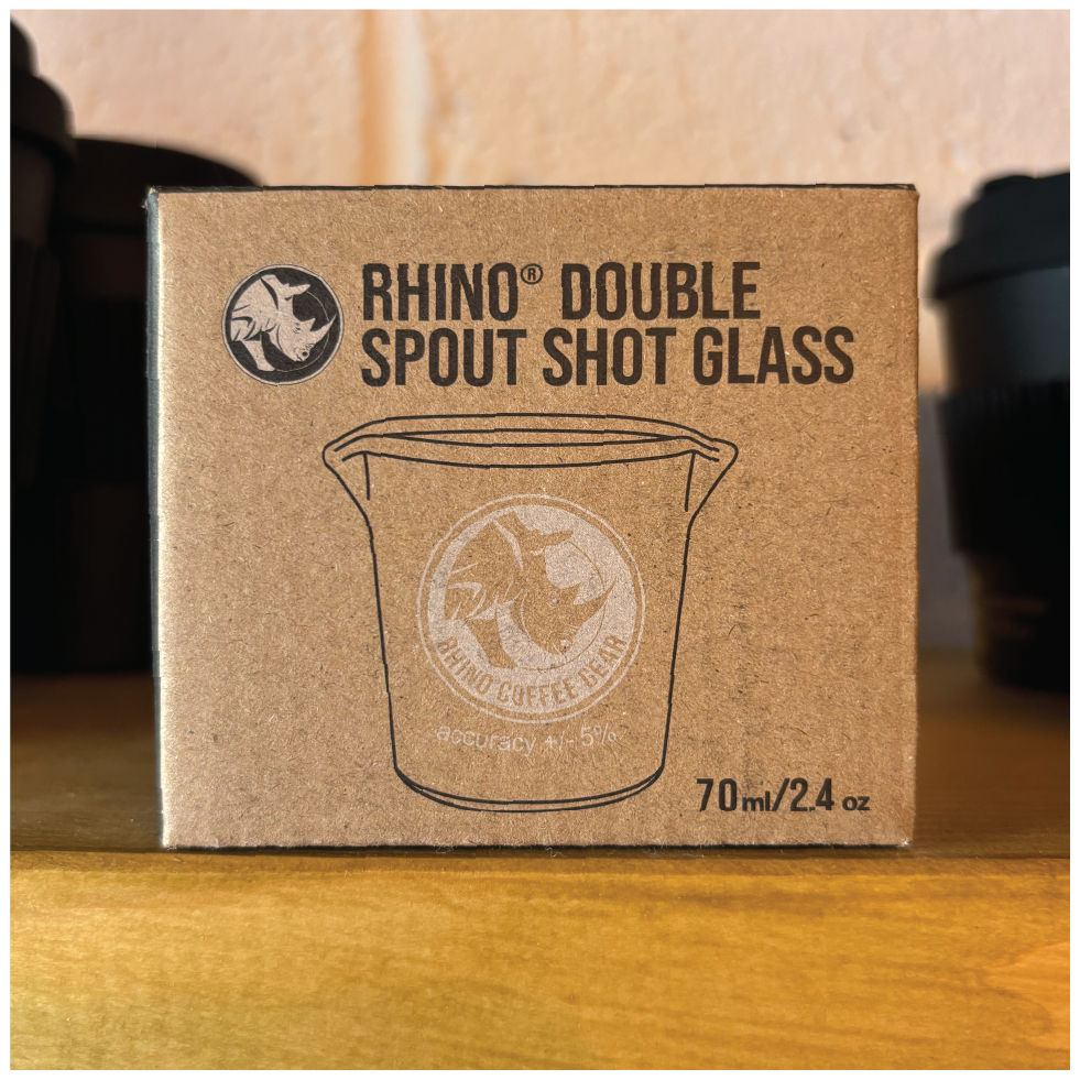 Rhino Double Shot Spout Glass
